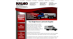 Desktop Screenshot of halcolubricants.com